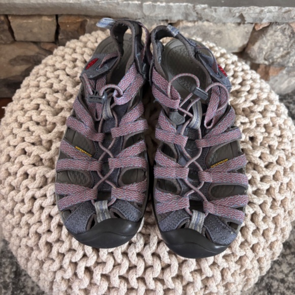 Keen Women's Whisper Sport Outdoor Closed Toe Sandal Stone Bossa Nova SZ 9 - Picture 6 of 14